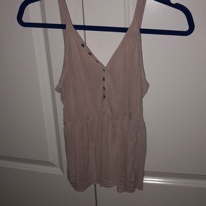 pink american eagle tank